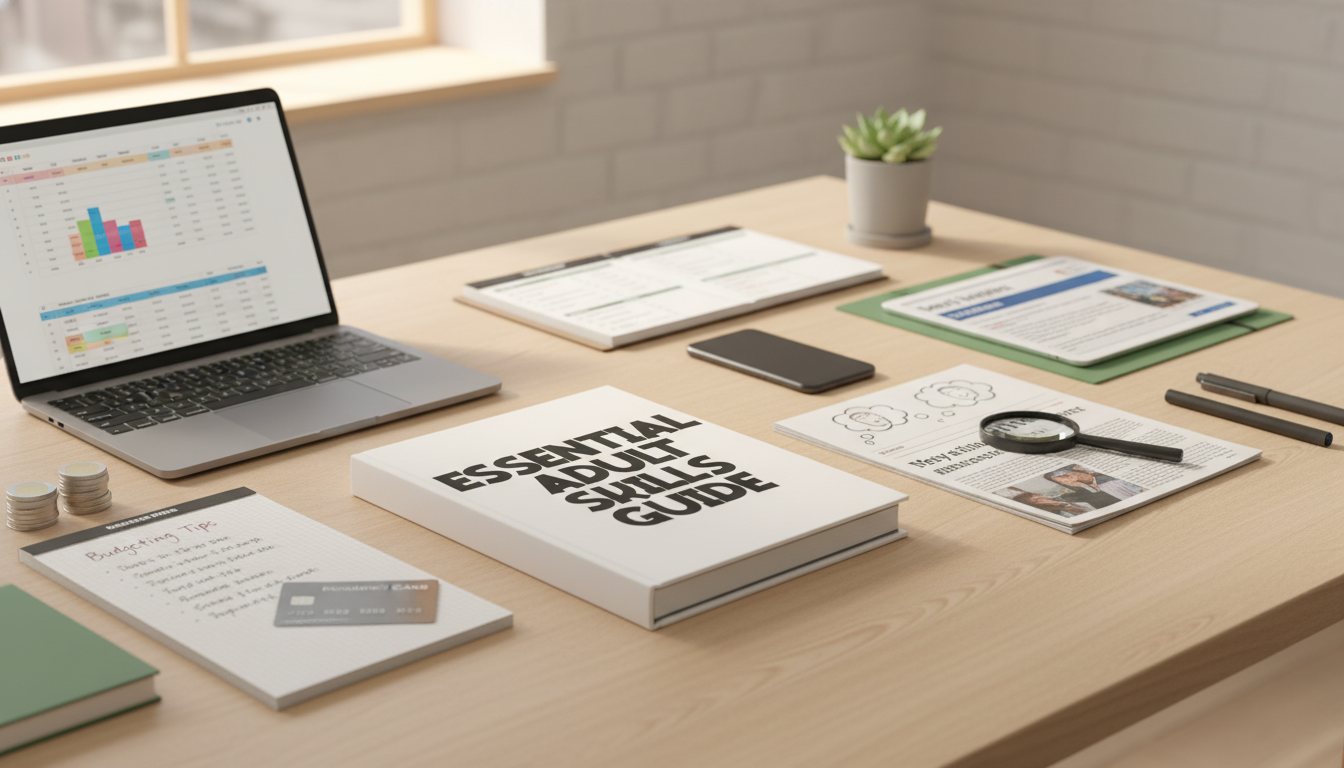 Essential Adult Skills: Budget, Communicate, Verify, Organize