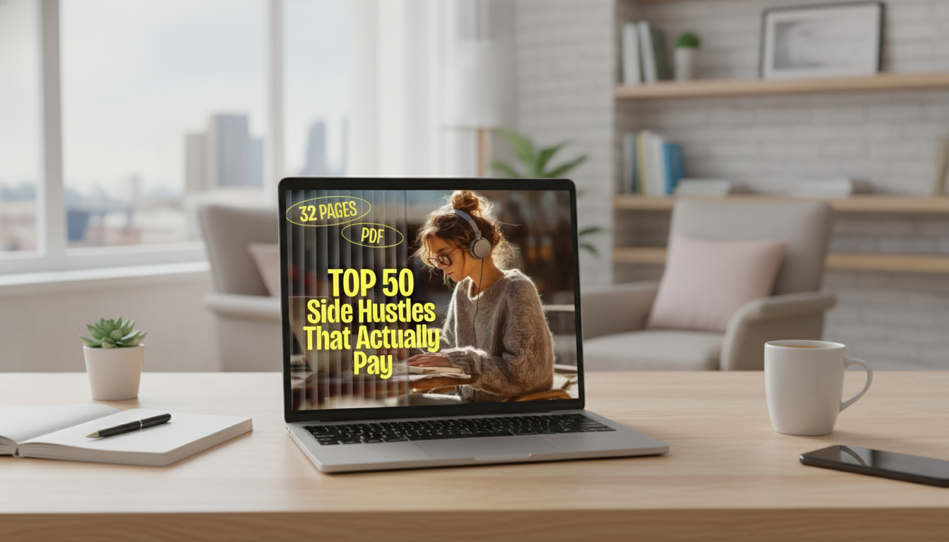 50 Side Hustles That Pay Fast (Plus a 7-Day Launch Plan)