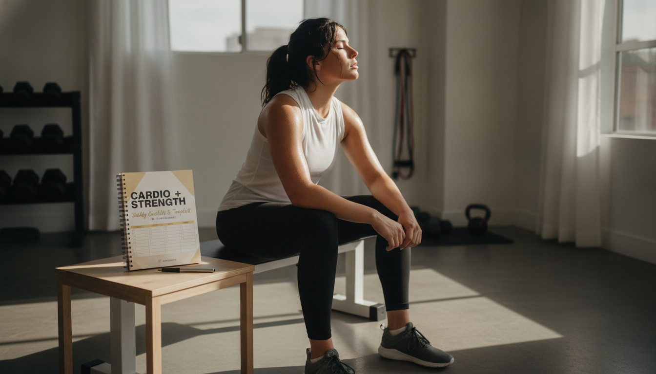 Cardio + Strength Done Right: Weekly Checklist & Templates