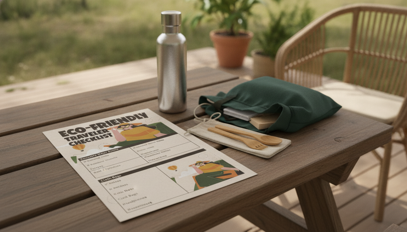 Zero-Waste Travel Packing Checklist for Eco Trips